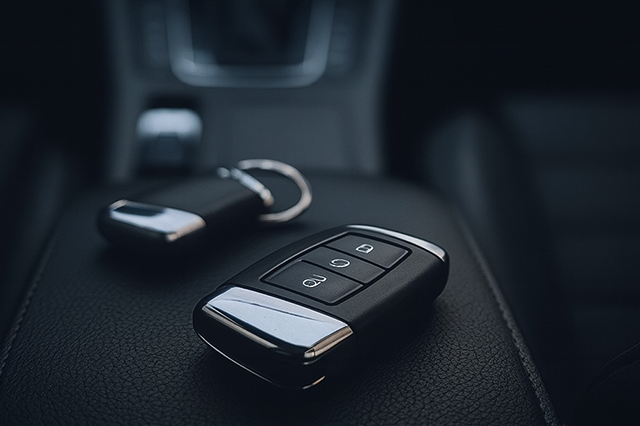 Locksmith replacing car keys in Kirkland